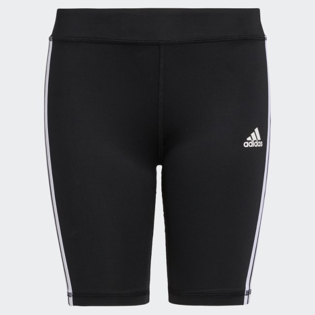 3-Stripes Bike Shorts (Extended Size) Black Adidas