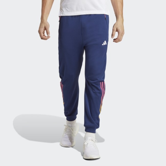Adidas Train Icons 3-Stripes Training Pants Dark Blue