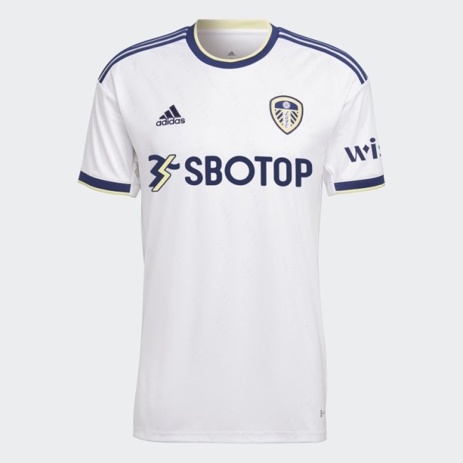 Leeds United FC 22/23 Home Jersey Adidas White