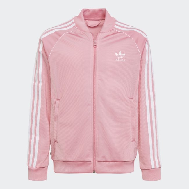 Pink Adidas Adicolor SST Track Top