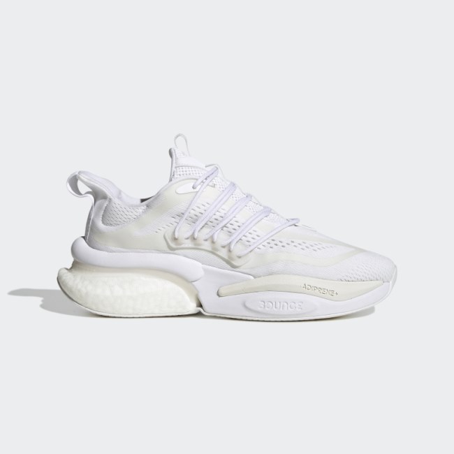 White Alphaboost V1 Shoes Adidas