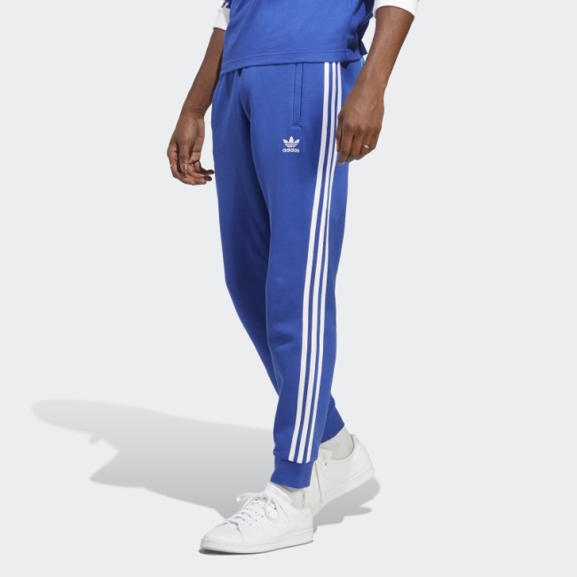 Blue Adidas Adicolor Classics 3-Stripes Pants