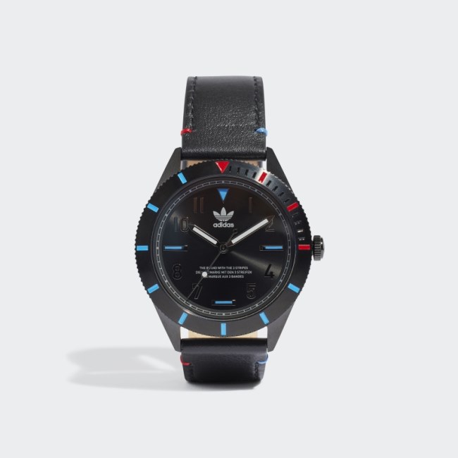 Black Adidas Edition Three Watch
