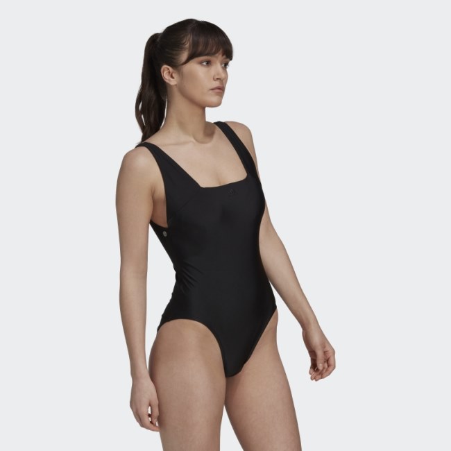 Black Adidas Iconisea Premium Swimsuit