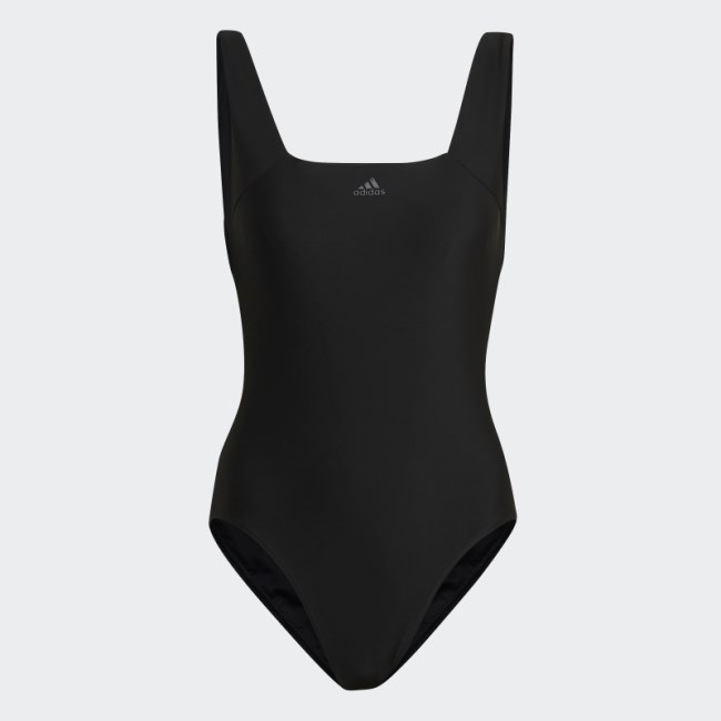Black Adidas Iconisea Premium Swimsuit