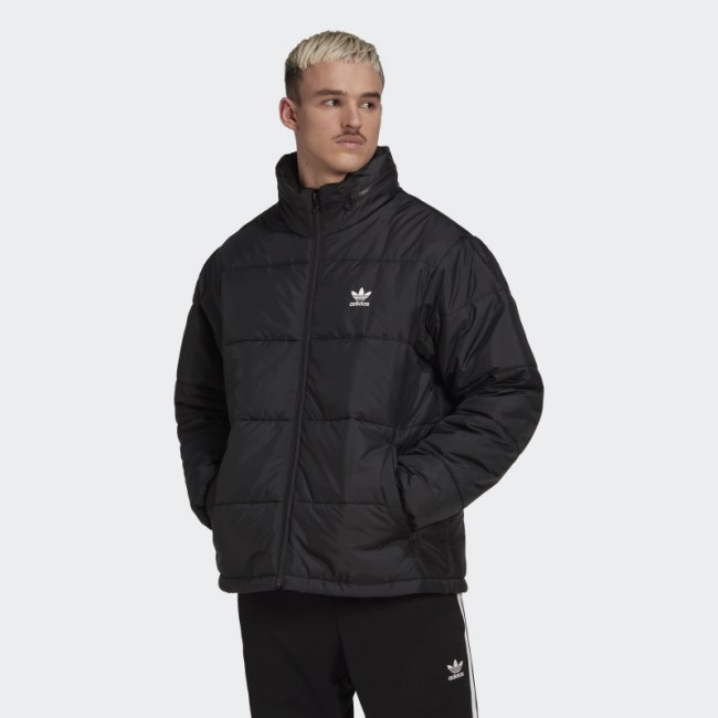 Essentials Padded Puffer Jacket Adidas Black