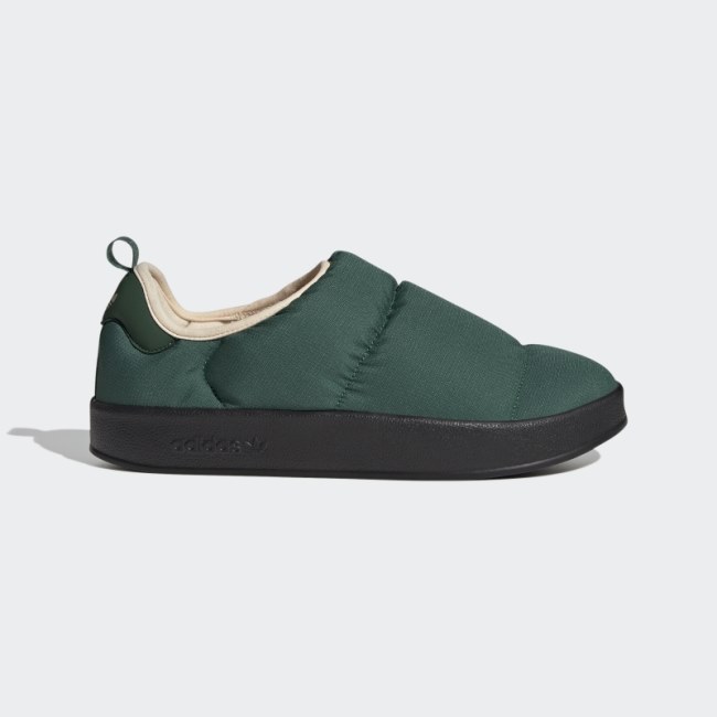 Dark Green Puffylette Shoes Adidas