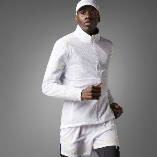 Adidas X-City Reflect At Night Running Jacket White