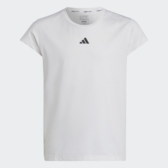 AEROREADY 3-Stripes T-Shirt White Adidas
