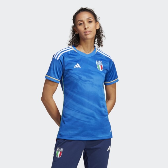 Italy 23 Home Jersey Adidas Blue
