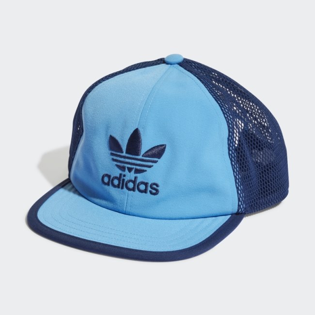 Adidas Adicolor Archive Trucker Hat Blue
