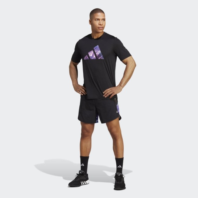 Black Designed for Movement HIIT Training T-Shirt Adidas