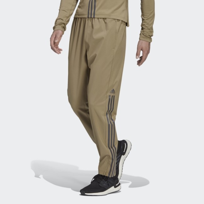AlphaStrength Woven Zip Pants Adidas Orbit Green Fashion