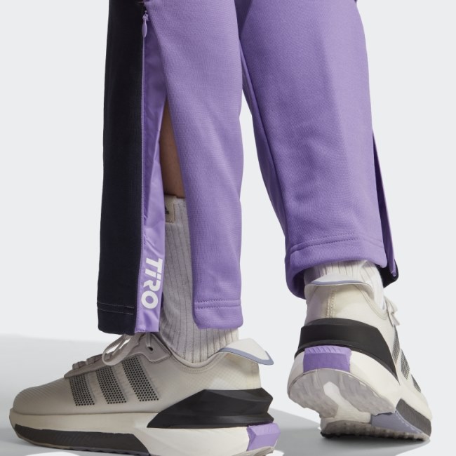 Violet Adidas Tiro Suit-Up Advanced Track Pants