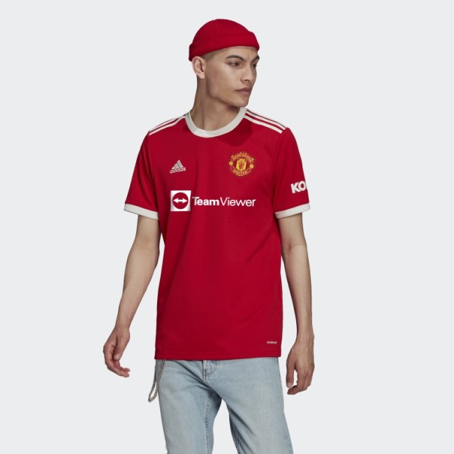 Manchester United 21/22 Home Jersey Adidas Real Red
