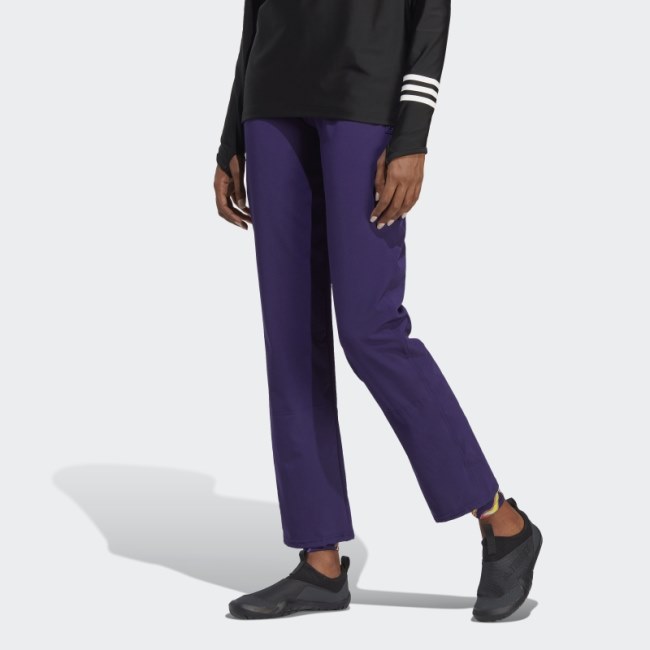 Positivisea Print Pants Dark Purple Adidas