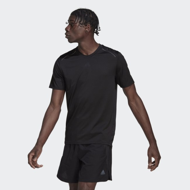 Adidas Black HIIT Training T-Shirt