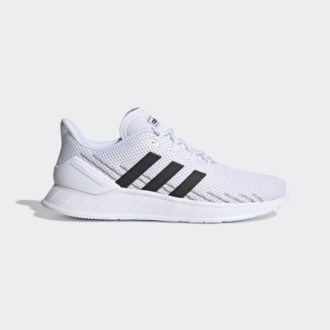 White Adidas Questar Flow NXT Running Shoes