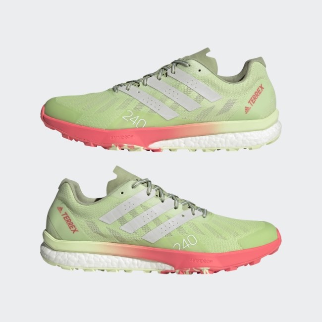 Terrex Speed Ultra Trail Running Shoes Lime Adidas