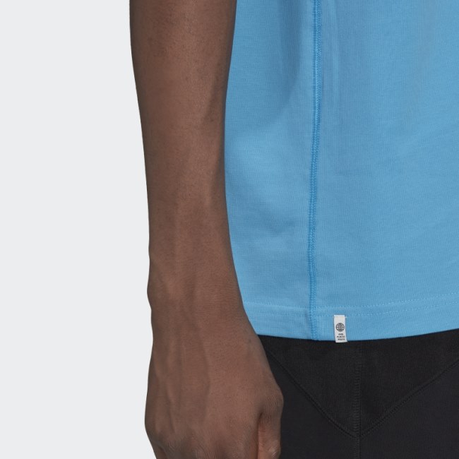 Adicolor Trefoil T-Shirt (Gender Neutral) Adidas App Sky Rush