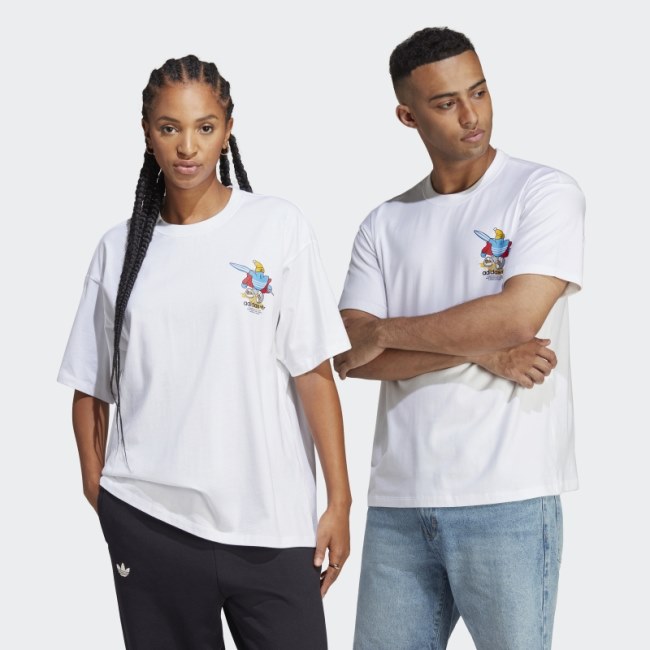 Xmas T-Shirt (Gender Neutral) White Adidas