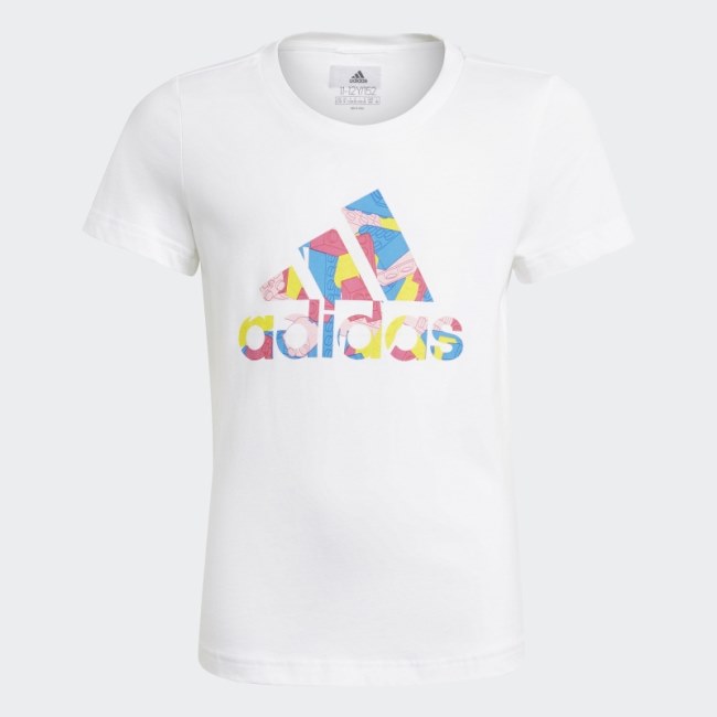 White Fashion Adidas x Classic LEGO Graphic T-Shirt