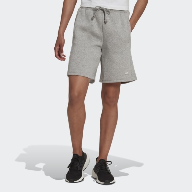 Medium Grey Adidas ALL SZN Fleece Shorts