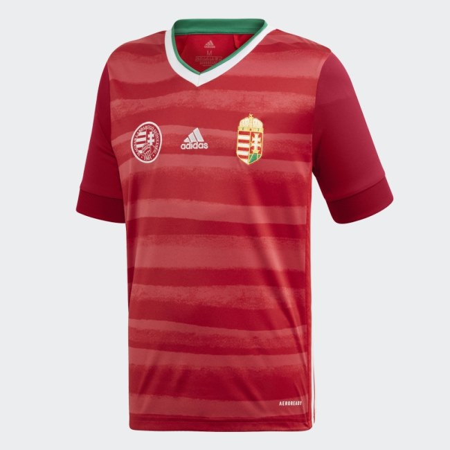 Red Hungary Home Jersey Adidas
