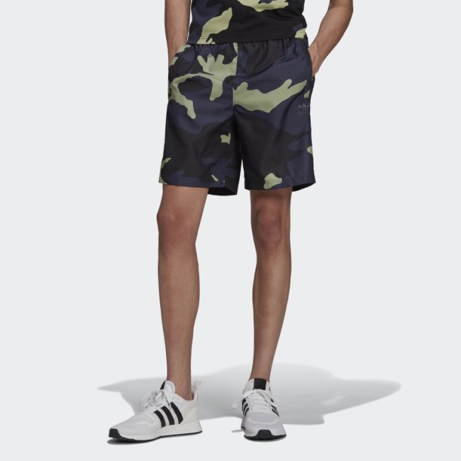 Adidas Navy Graphics Camo Shorts