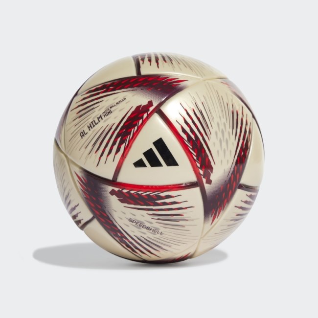 Al Hilm Mini Soccer Ball Adidas Gold