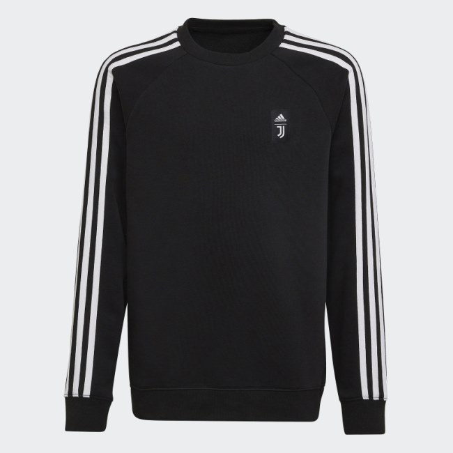 Black Juventus DNA Crew Sweatshirt Adidas