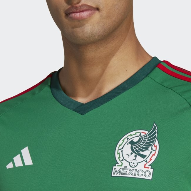 Mexico Home Fan Shirt Green Adidas