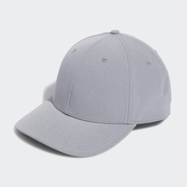 Heathered Badge of Sport Crestable Hat Grey Mel Adidas