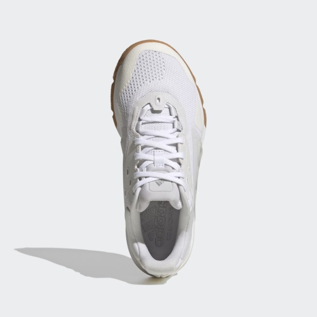 Adidas White Dropset Trainer Shoes