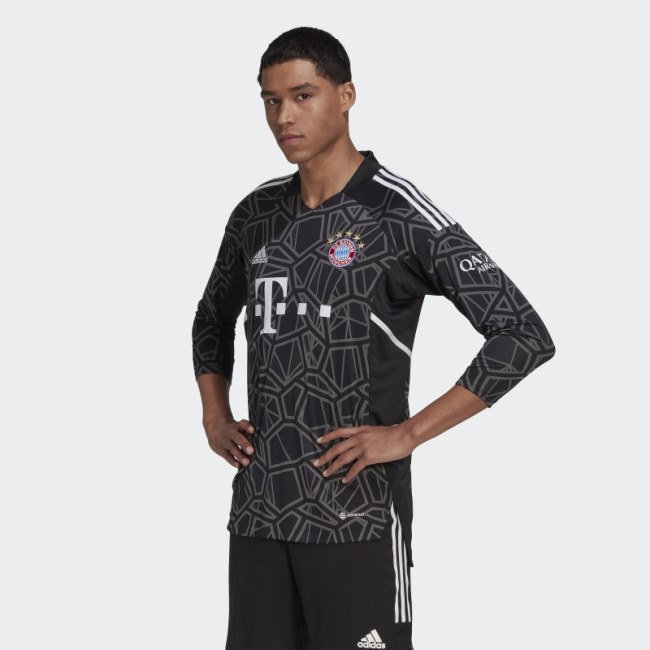 FC Bayern 22/23 Goalkeeper Jersey Black Adidas