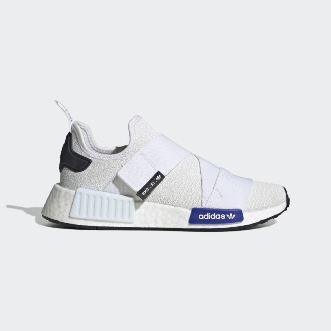 White NMD-R1 Strap Shoes Adidas