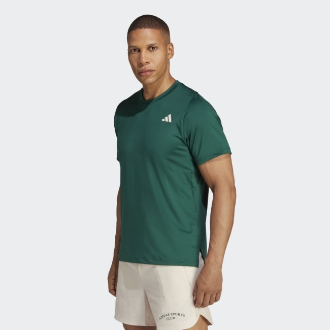 Sports Club Graphic T-Shirt Green Adidas
