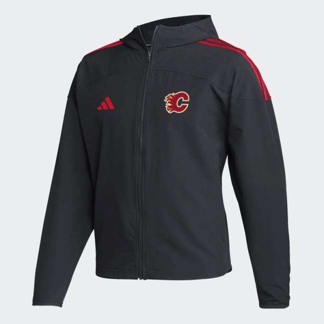 Adidas Black Flames Layer Sweatshirt