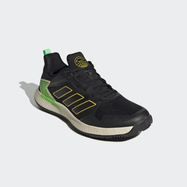 Black Adidas Defiant Speed Tennis Shoes