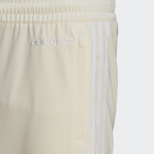Adidas Straight-Leg Tracksuit Bottoms White