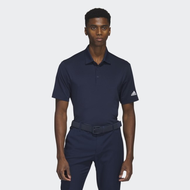 Navy Adidas Ultimate365 Solid Polo Shirt