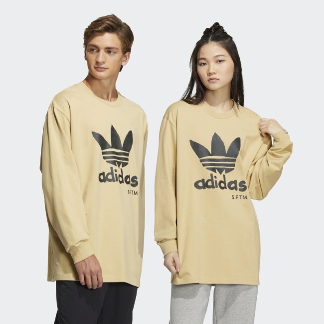 Hazy Beige Song for the Mute Long Sleeve Tee Adidas