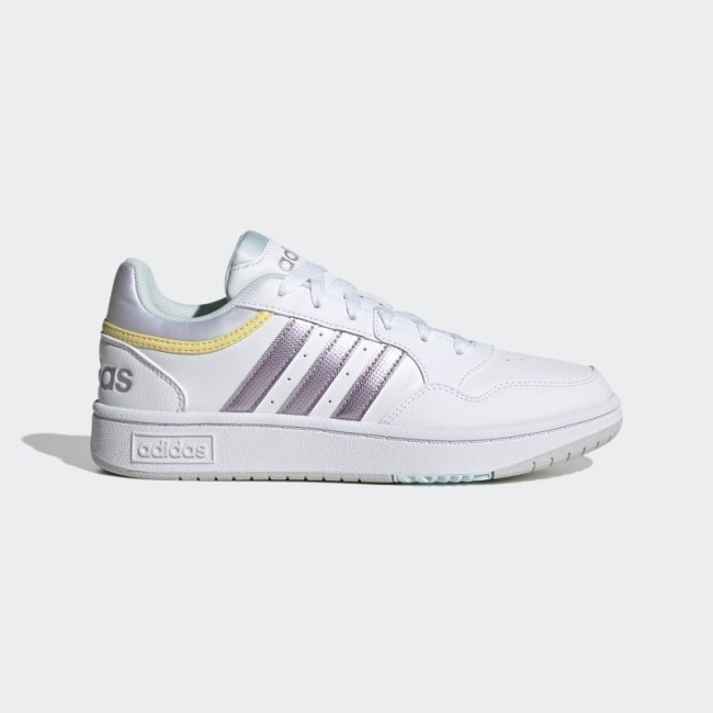 Hoops 3 Shoes White Adidas