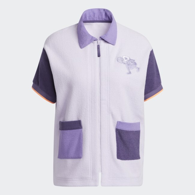 Purple Tint Adidas Hoop York City Shooting Shirt
