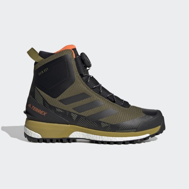 Adidas TERREX Conrax BOA RAIN.RDY Hiking Shoes Olive