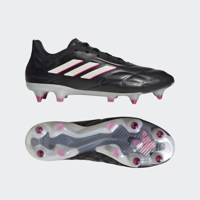 Black Copa Pure.1 Soft Ground Boots Adidas