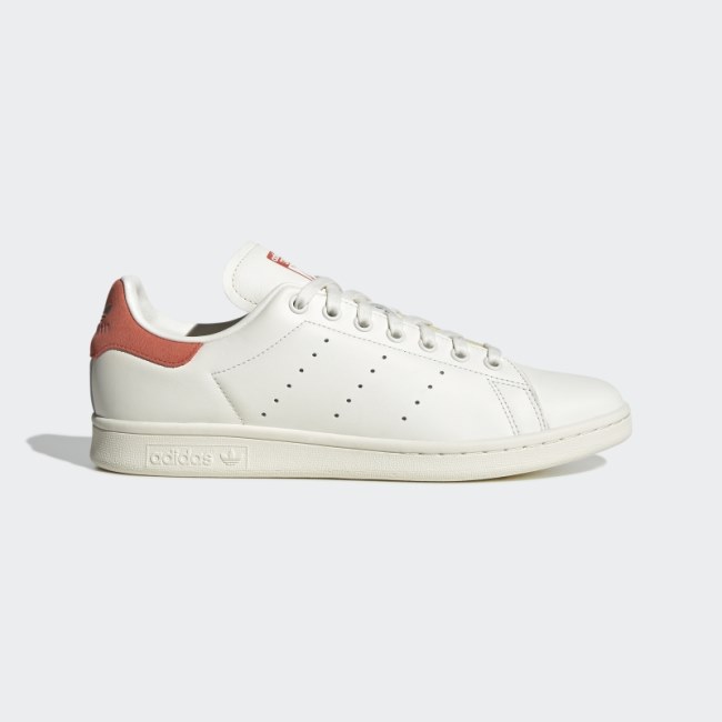 Hot Red Adidas Stan Smith Shoes