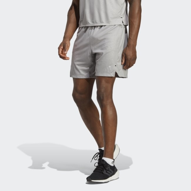 Workout PU Print Shorts Mgh Solid Grey Adidas