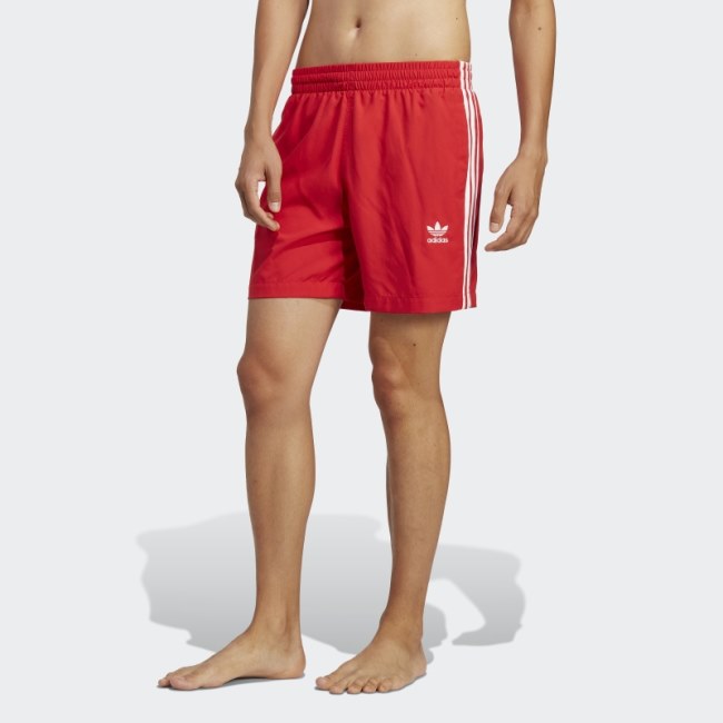 Scarlet Originals Adicolor 3-Stripes Swim Shorts Adidas
