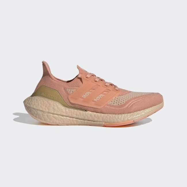 Adidas Ultraboost 21 Running Shoes Ambient Blush